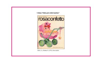 Ieri e oggi “Dalla parte delle bambine”. Il catalogo della prima casa editrice femminista per l’infanzia e la sua eredità.